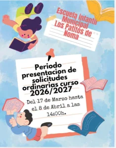 Plazo solicitudes curso 2026-2027